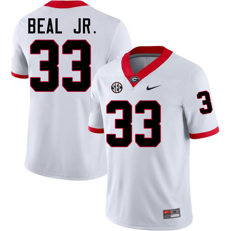 Robert Beal Jr. Georgia Jersey,University Of Georgia Bulldogs Football Jersey,Uniforms,Gears-White